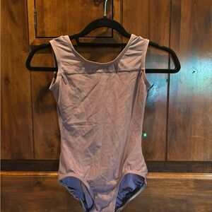 💜 LuckyLeo Ballet Leotard, Soft Plum